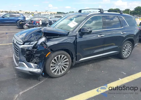 2024 Hyundai Palisade Calligraphy from USA, damaged, VIN KM8R74GEXRU741964